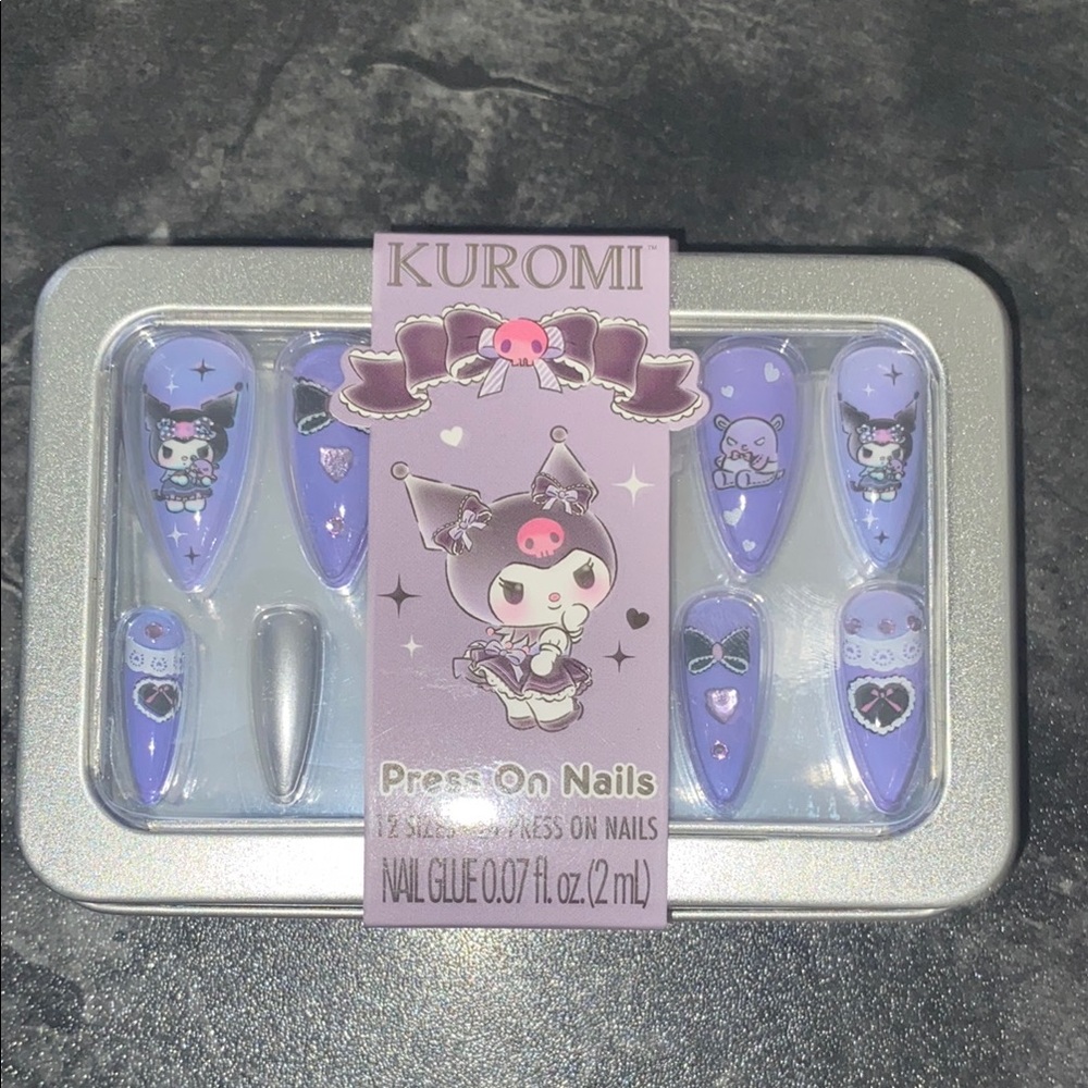 Kuromi Press On Nails
